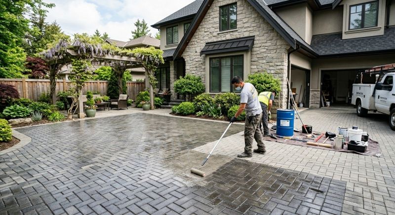 Concrete Patio Sealing in Redmond, WA
