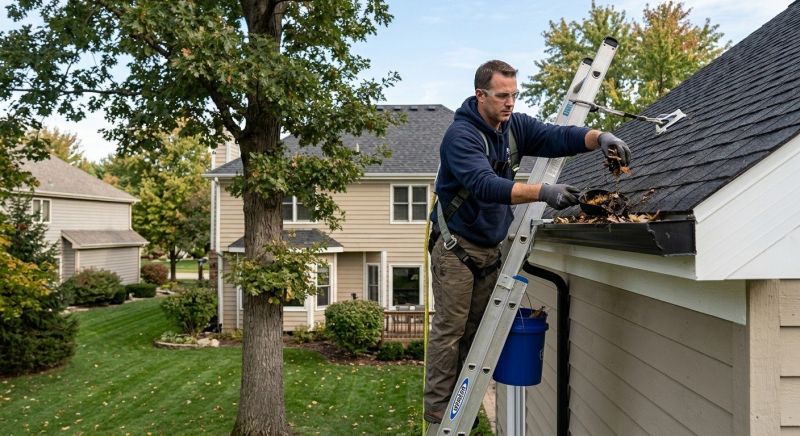 Rain Gutter Clearing in Longmont, CO